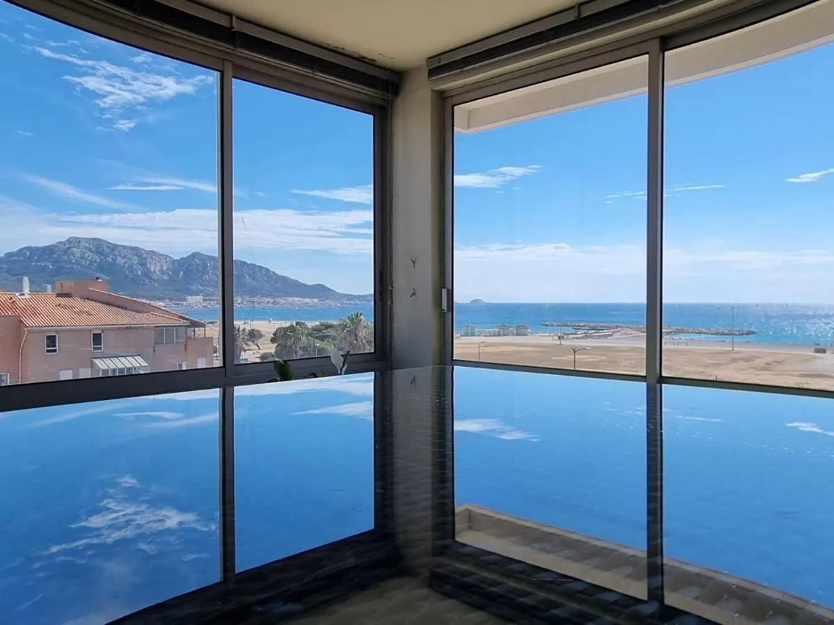 Spacieux Appartement Vue Mer Panoramique & Parking 马赛
