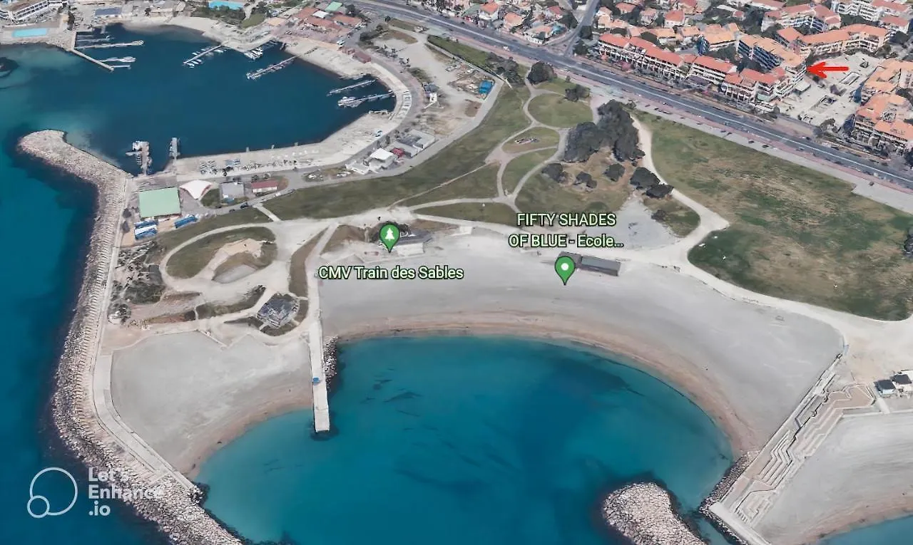Spacieux Appartement Vue Mer Panoramique & Parking Marseille Apartment